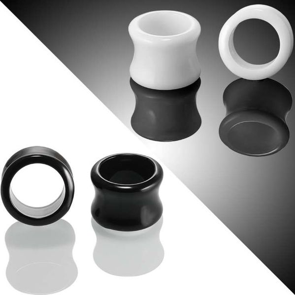 

мужчина женщины серьги датчики мода пирсинг ювелирные изделия расширитель вилки и туннели высокое качество беруши новое прибытие, Silver