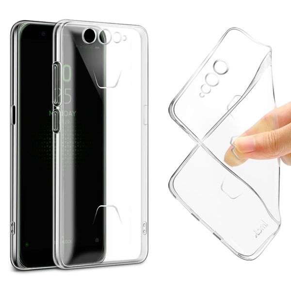

для xiaomi black shark мобильный телефон тпу прозрачный защитный чехол