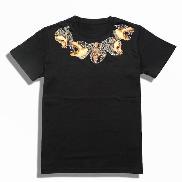 

summer luxury mens designer t shirt men women dog print casual short sleeve fashion mens designer casual cotton black tees, White;black