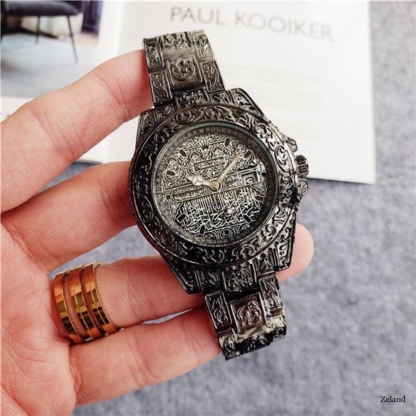 

luxury look дизайнерские мужчины часы лучшие автоматические часы из нержавеющей стали розового золота стали пояс ободок, Slivery;black