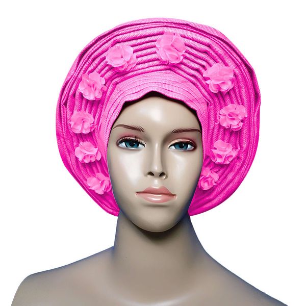 

already made head wrap aso oke nigeria aso oke gele for party, Red