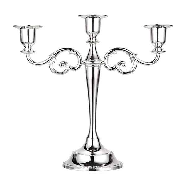 

european 3 arms candelabra candle holder for decoration