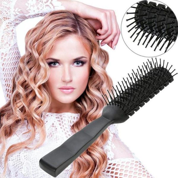 Hair Salon Ribs Comb Anti Static Hair Curler Comb Buckle Men S