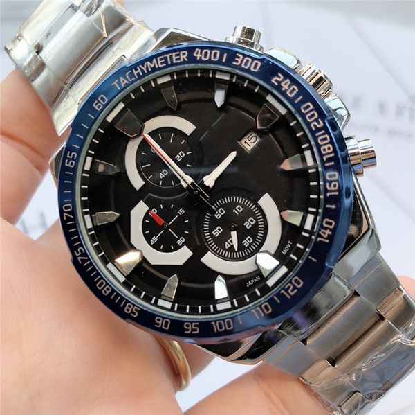 

Королевский дуб роскошный открытый календарь отдыха кварцевые мужские часы EF-550RB