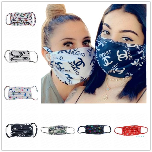 

face masks all season designer mask luxury ultraviolet-proof dustproof respirator riding cycling sports mouth cover mask for men women e4105