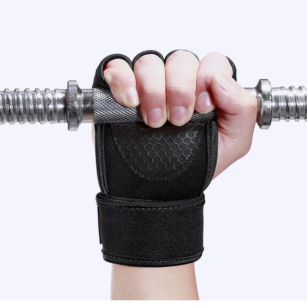 

professional gym gloves non-slip breathable resistant finger protective weightlifting sport gloves bodybuilding training glove