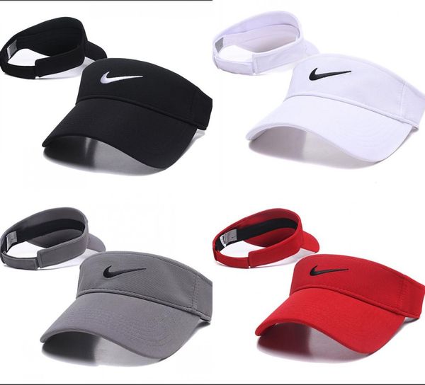 

горячие прохладный мода спорта visor hat гольф пустая верхняя крышка запуск sunvisor caps открытый дышащий солнцезащитный гольф теннис дизай, Blue;gray