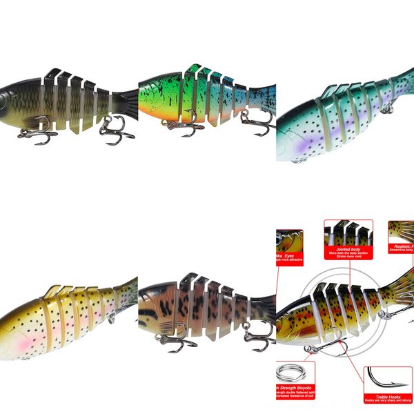 

gjiv8 thickened double-sided bait fishing bait accessories storage tool box word luya