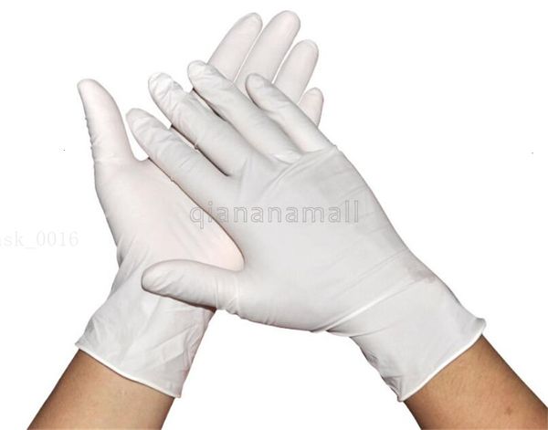 

ready dhl to ship blue nitrile disposable powder 100pcs (non latex) s acid gloves 7p20 qa