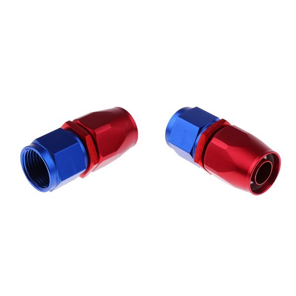 

2pcs to 10 fuel oil swivel fitting hose end adapter + 3/8 '' female thread