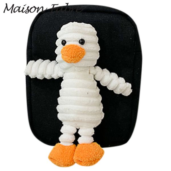 

maison fabre bag men women canvas shoulder bag cute cartoon doll girls small crossbody 2019 summer ladies zipper handbag
