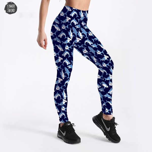 

fashion new arrival leggings women new pants womens trousers submarine sharks new fitness drop ship, Black