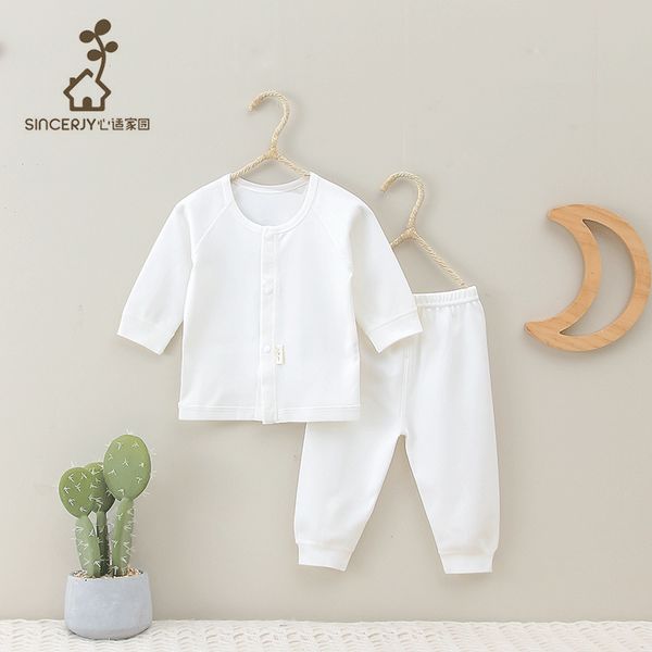 

baby baby baby two-piece underwear boy suit long-sleeve fully open cotton mens and womens air conditioning service