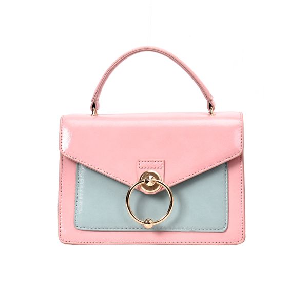 

summer fashion women handbag woman 2020 new small messenger bag pu leather ring shoulder bag
