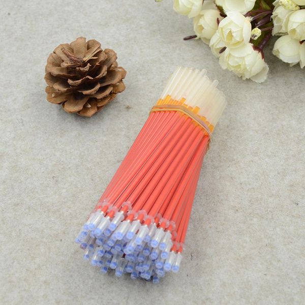 

10pcs red/ black/ blue 0.5mm gel ink ball-point red, black, set pens home, office, refills school office pen