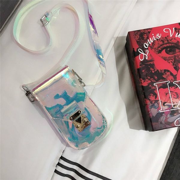 

designer shoulder bag crossbody lady laser small mobile phone bag mini cfy20042034