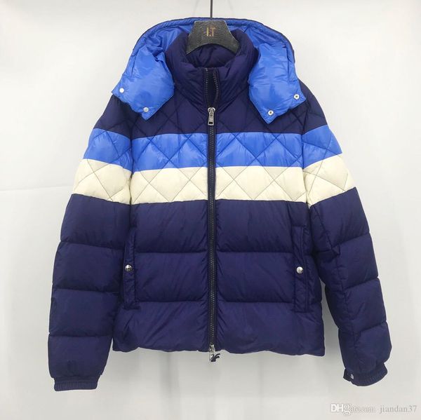 

2019 куртки для мужчин пальто для мужчин триколора пуховика жанври спортивного отклонилась небрежно через город платье, Black