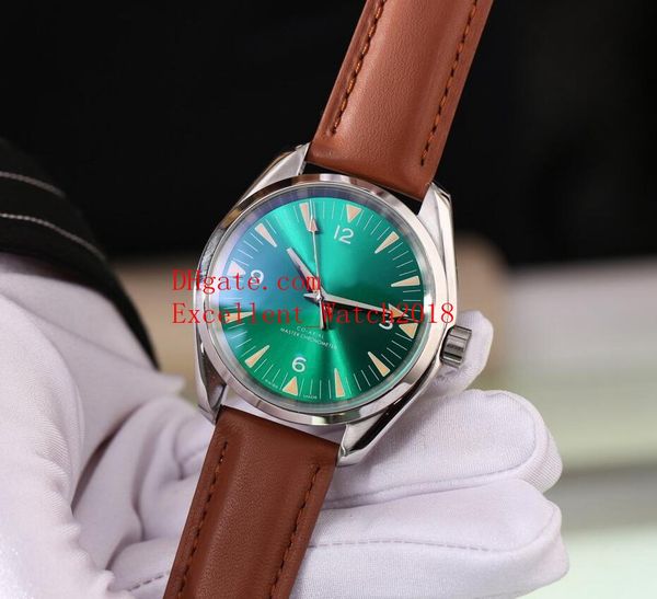 

3 новые мужские часы 41 мм 233.30.41.21.01.001 корпус из нержавеющей стали азия 8500 автоматический механический кожаный ремешок мужские час, Slivery;brown