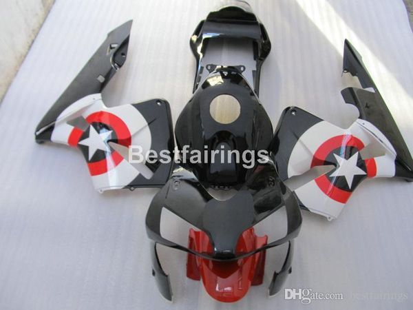 

aftermarket body parts fairing kit for honda cbr600rr 03 04 white red black injection mold fairings set cbr600rr 2003 2004 jk27