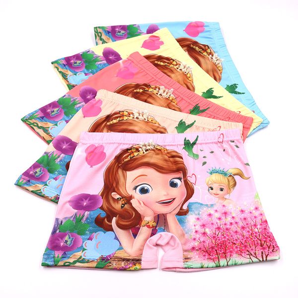 

10 pieces/lot 3-10y children underwear polyester girls panties cute pattern kids boxer briefs child soft girl pants, Camo
