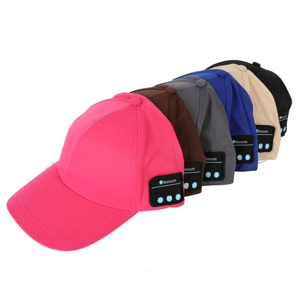 

bluetooth cap canvas hat wireless music speaker hats sport outdoor hunting caps hats for men women, Black;white