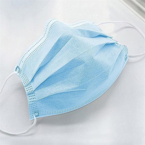 

dhl ship 10 1pcs hood mask facein bag packing bags 3 layers dustproof facial er k prevent maldehyde masks gg7t