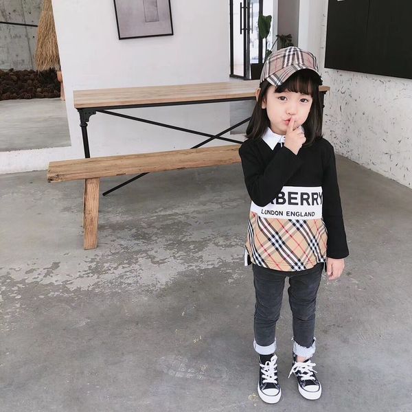 

2019 new pring autumn baby boy girl clothe cotton weat hirt children 039 kid ca ual port wear infant clothing