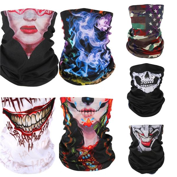

magic cycling skull scarf mask outdoor headskull scarf sport ski snowboard wind cap cycling balaclavas turban motorcycle face masks p #28#83, Blue;black