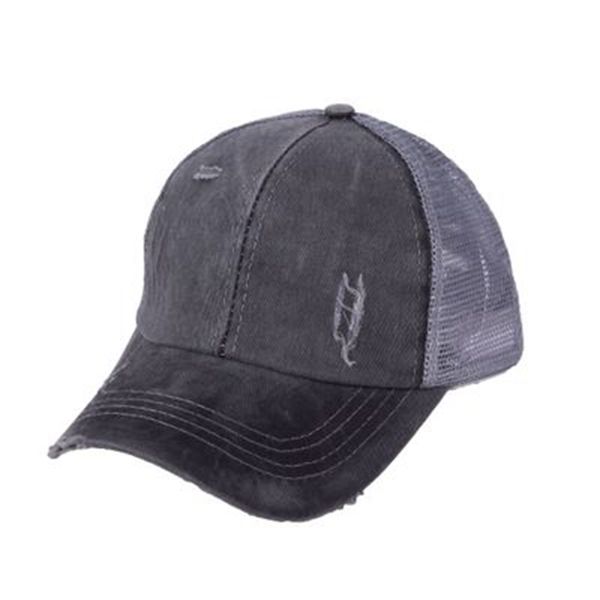 

ponytail baseball caps washed cotton messy buns hats trucker pony cap visor cap hat outdoor snapbacks zza2393 50pcs, Blue;gray