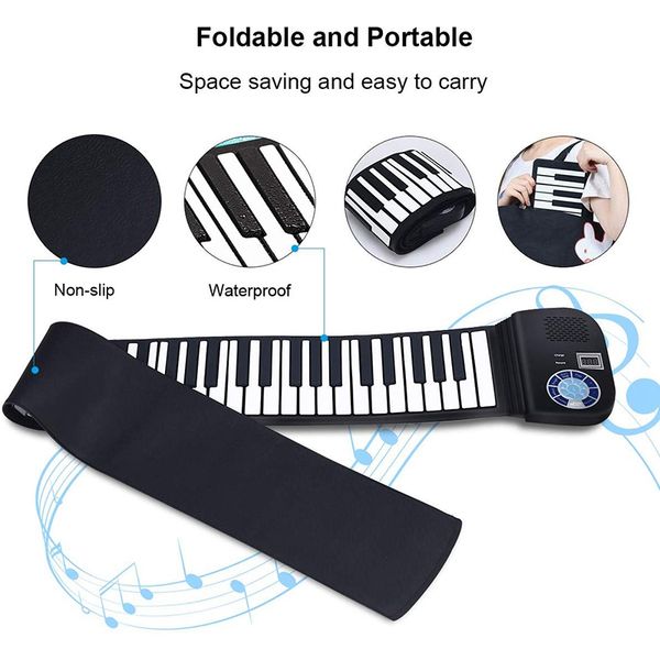 

piano keyboard 88 keys contact sensitive portable keyboard with power supply with foot pedal