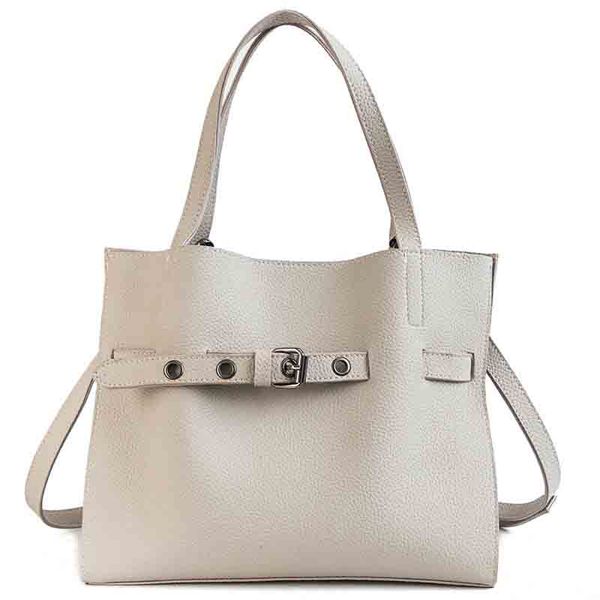 

women's pu brand design simple and generous handbag large capacity long-distance travel solid color handbag