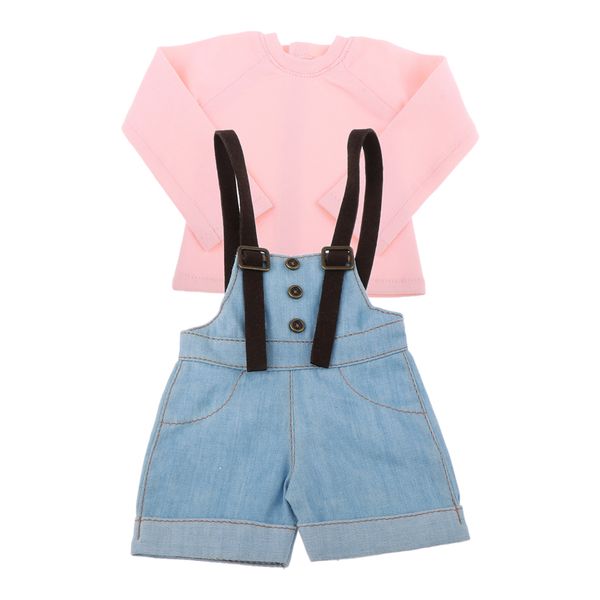 

1/4 doll short pants and t shirt set - dolls dress up costumes, exquisite workmanship, elegant designed- for bjd dolls outfits replacement