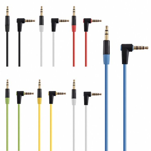 1 м 3 фута 3.5 мм AUX кабельный кабель L-образной прямой угловой автомобильный аудио кабель для iPhone MP3-динамики наушников