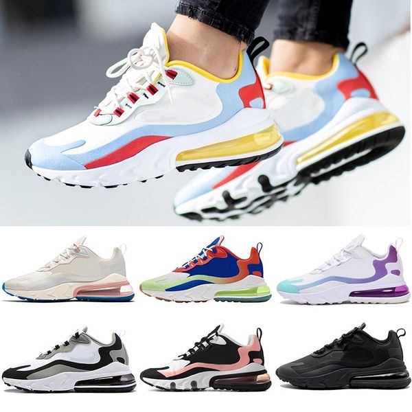 

wholesale 2020 bauhaus right violet react men women running shoes designers mens optical electro green optical sneakers 36-47, White;red
