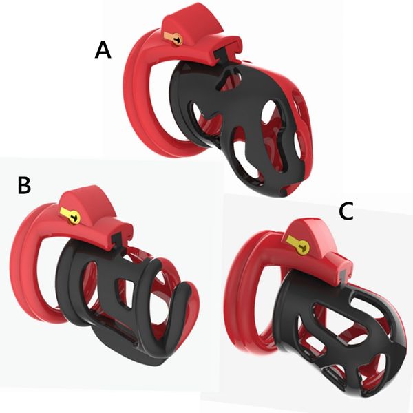 

2019 cock toys chastity device chastity rings 4 new cage with male belt uvcnr