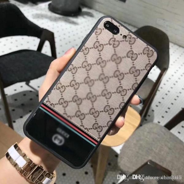 

case for iPhone XS max XRLuxury brand printing matte silicone phone case for iPhoneX 8 8plus TPU soft shell for iPhone7 6 6S 7plus