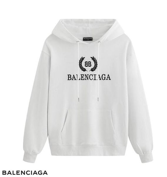 

Pari 19 new wheat hooded weater loo e bb letter printing couple 13 balenciaga 13 hoodie, Black