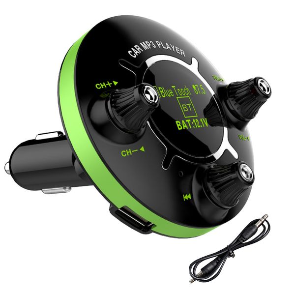 

bt13 car fm bluetooth mp3 player car navigation transmitter phone hands-answer double usb bluetooth