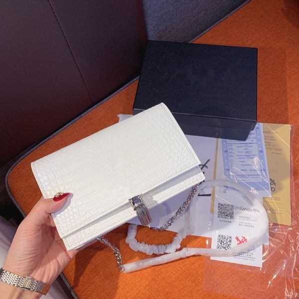 

fashion crocodile pattern female shoulder bag messenger bag chain bags luxury designer handbags famous designer women shoulder bag crossbody