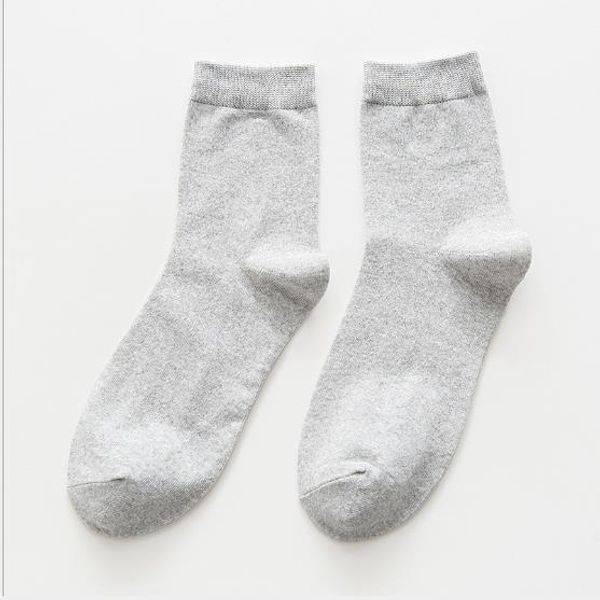 

brand men's socks,casual,five colors,solid color,sweat-proof,young people,100%cotton,support on behalf of shipment, Black