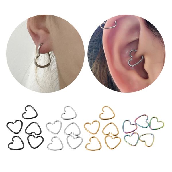 Acheter Faux Cerceau Tragus Piercing Cerceau Helix Cartilage Boucles D Oreille Tragus Daith De 33 77 Du Fashluck Dhgate Com