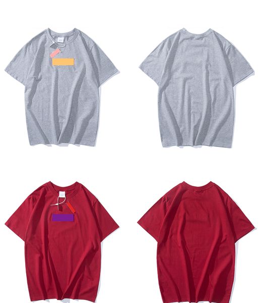 

20ss дизайнерские мужские футболки женщины марка одежда мода streetwear футболки summer fashion svp tee casual men shirt s-2xl, White;black