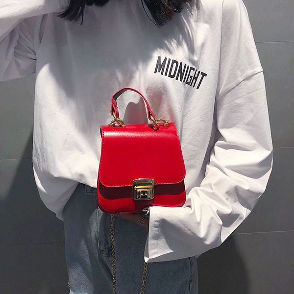 

mini leather women handbag simple women shoulder messenger bag small square bag dinner clutch mobile phone 2019