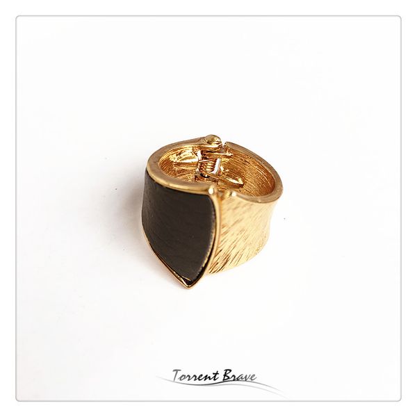 Individual Opening Elastic European And American Fan Ring Pearl