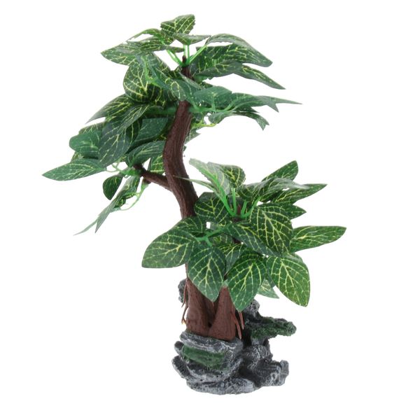 

reptile lizard turtle tank ornament artificial tree plants micro landscape