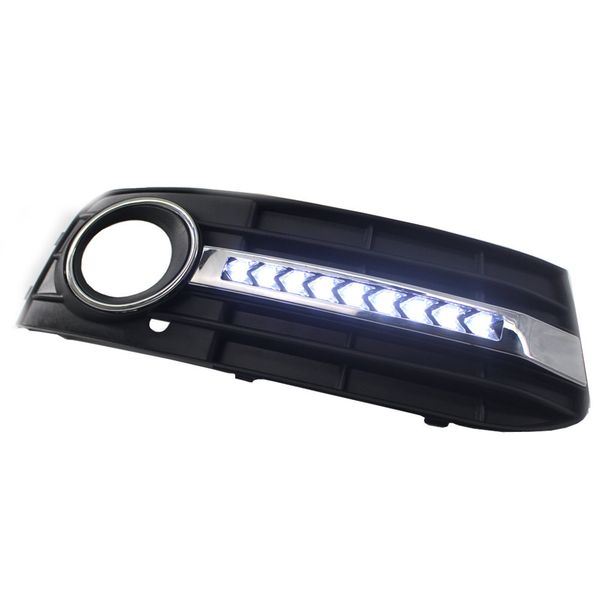 

2pcs car flashing light for a4 a4l b8 2009 2010 2011 2012 led drl daytime running lights daylight fog lamp sale