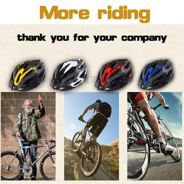 

mountain bike riding helmet imitation carbon fiber imitation one-piece bicycle helmet riding equipment accessories
