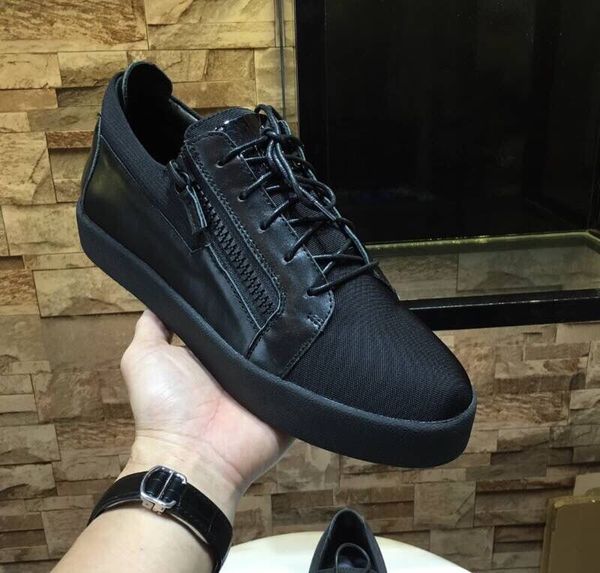 

2019 new pattern new original box genuine leather run away designer sneakers women shoes trainers mixed color gym shoes 35-46, Black