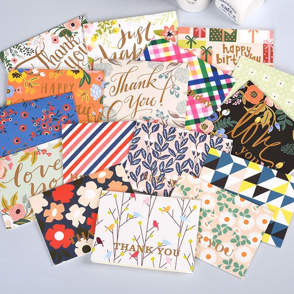 

floral paper gift greeting cards gold metallic happy birthday cards thank you greeting