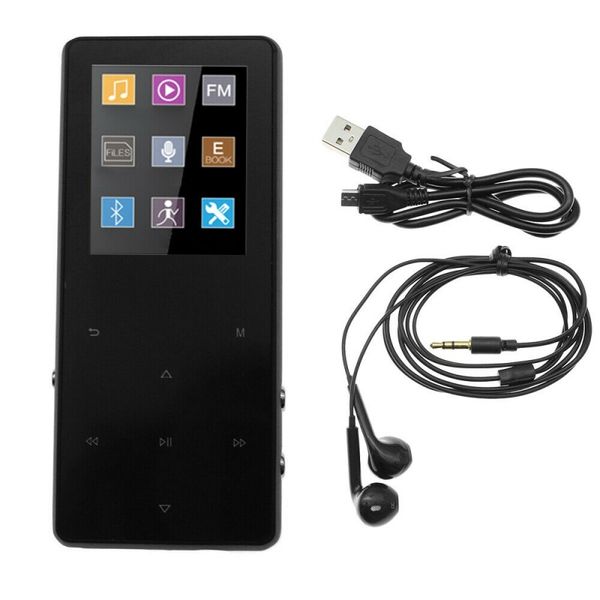 

mp3 player with bluetooth speaker built-in 8gb 16g hifi portable walkman with radio /fm/ e-book recording audio mp3 player
